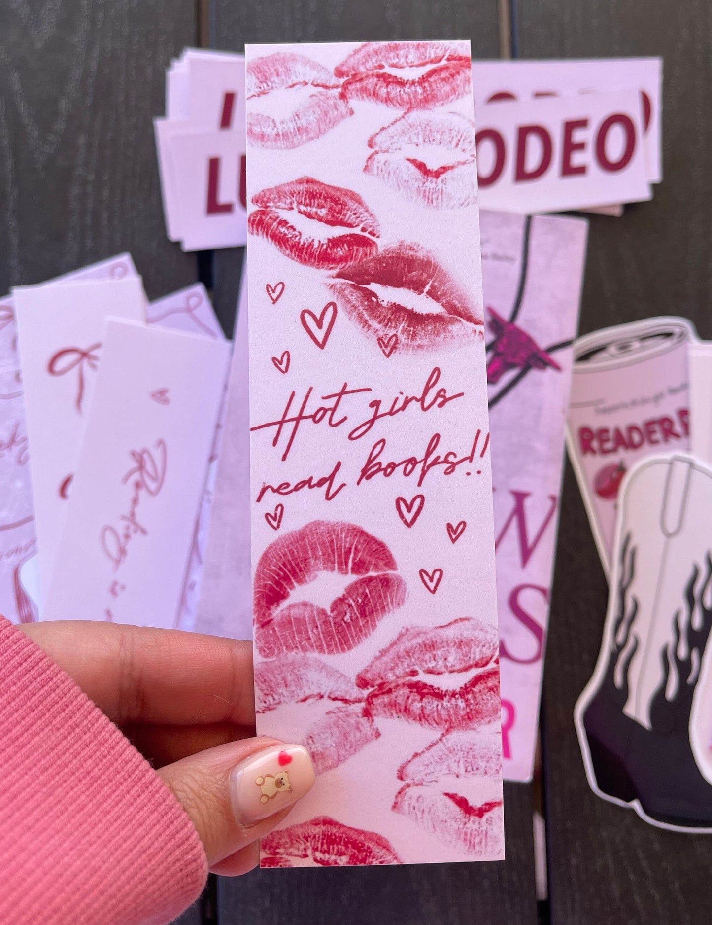 Hot Girls Read Books Bookmark