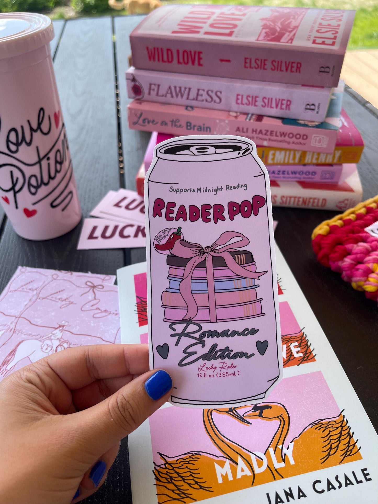 Romance Readerpop Bookmark