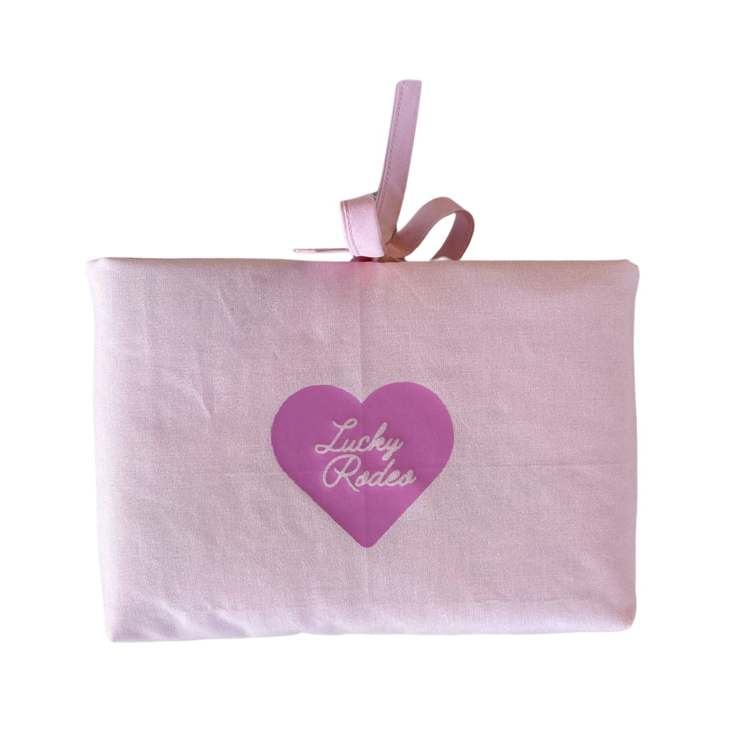 Green + Pink Stars Medium Bed Book Sleeve