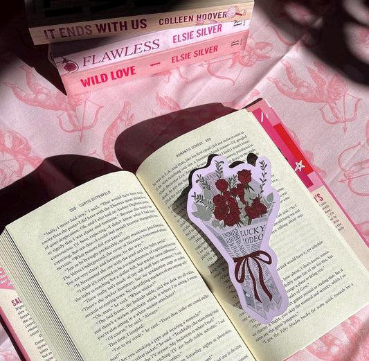 Rose Bouquet Bookmark