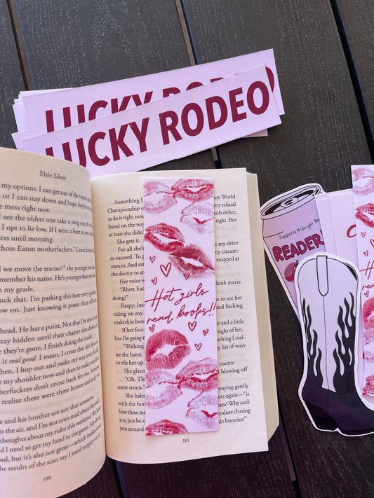 Hot Girls Read Books Bookmark