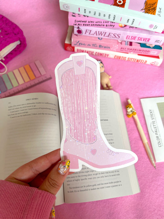 Lover Cowgirl Boot Bookmark