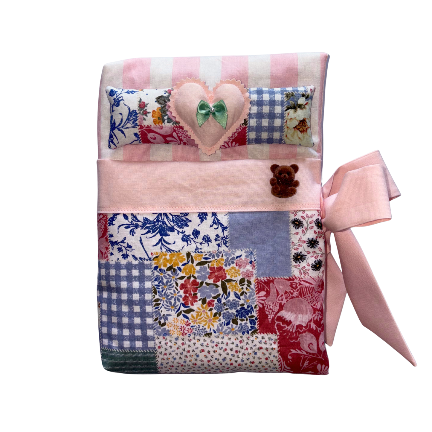 Boho Quilt Large Bed Book Sleeve