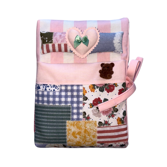 Boho Quilt Medium Bed Book Sleeve